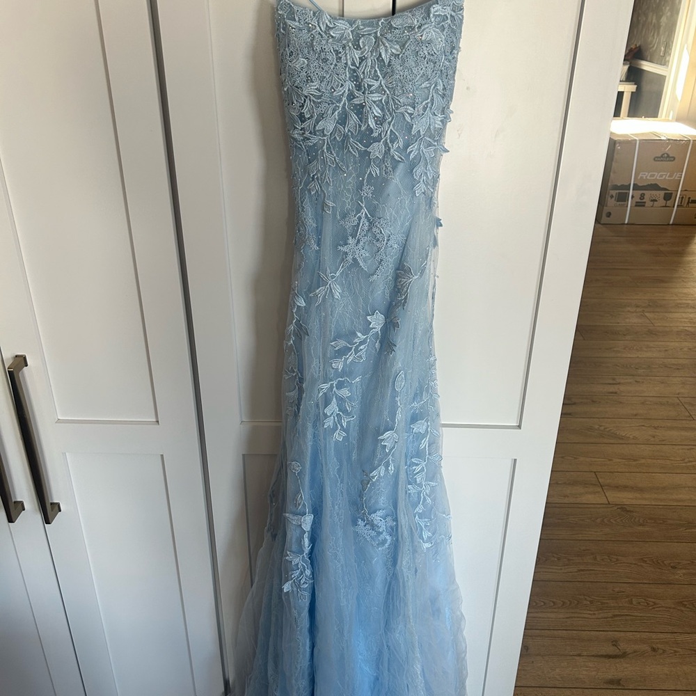 Embellished formal or prom dress